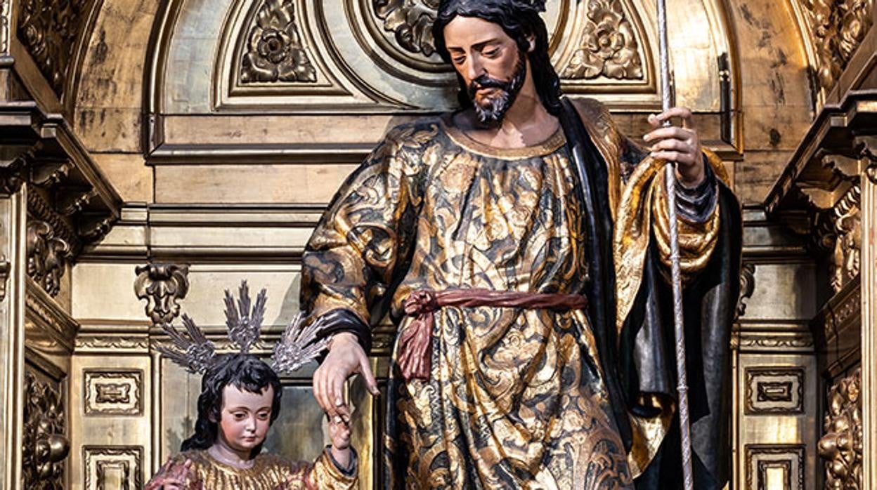 ‘San José con el Niño de la mano’, obra de Martínez Montañés