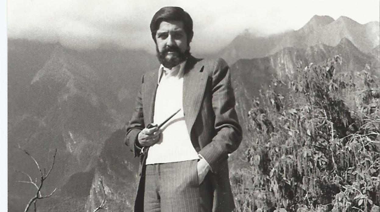 Rafael Montesinos durante una visita a Machu Pichu, en Perú