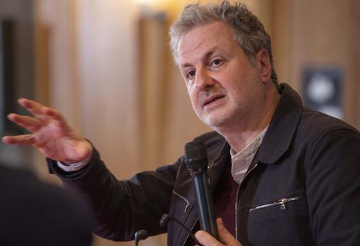 El artista y cineasta Khalil Joreige, este miércoles en Sevilla