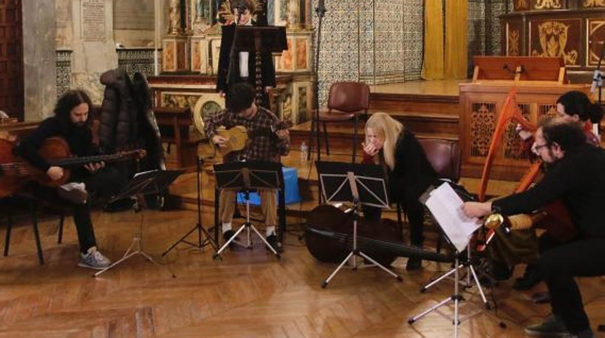 La Accademia del Piacere, durante los ensayos de este concierto