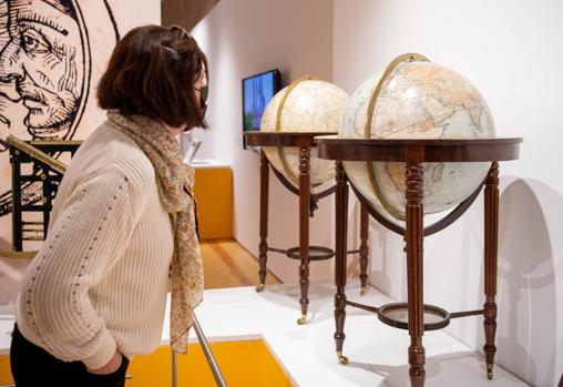 Globos celeste y terráqueo de los siglos XVIII y XIX