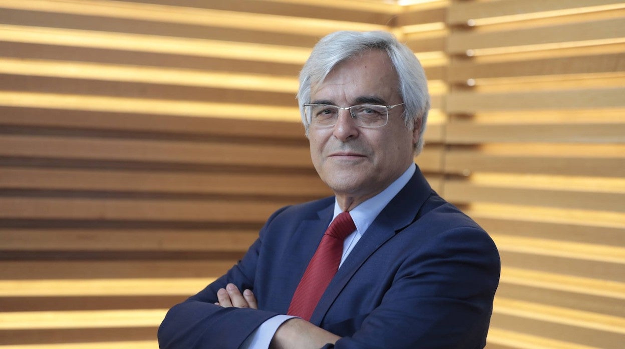 Carlos Reis, minutos antes de su conferencia en Sevilla