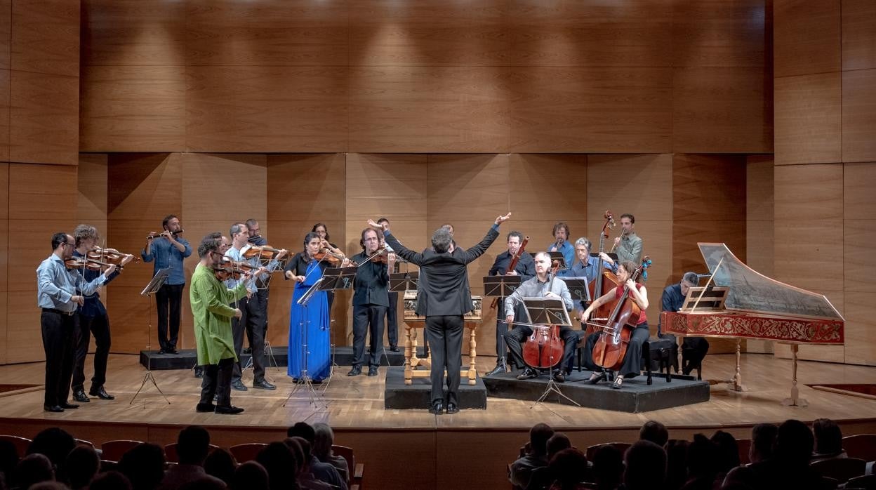 Alfonso Sebastián ha vuelto a dirigir a la Orquesta Barroca de Sevilla