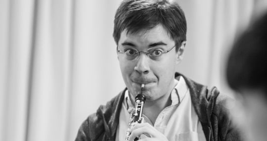 El oboísta Ramón Ortega
