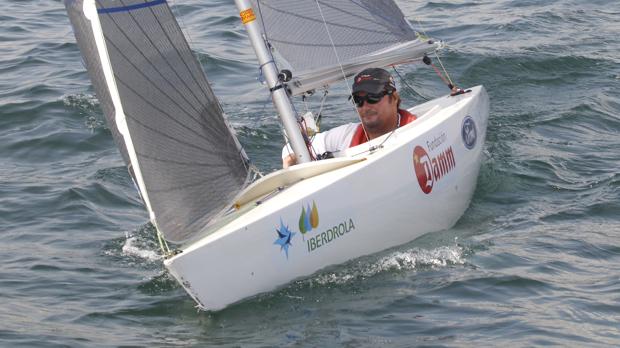 Arturo M0ntes durante una regata