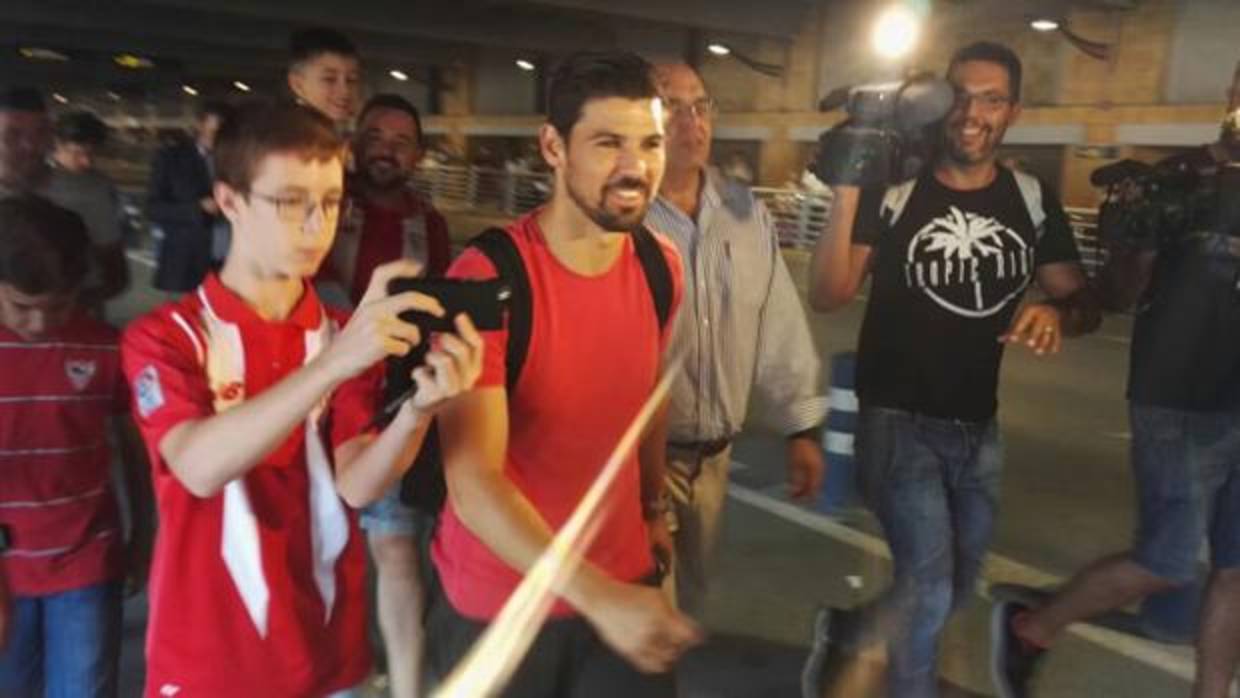 Nolito ya está en Sevilla