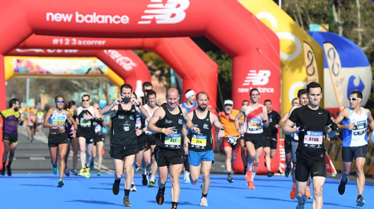 Las cifras del Zurich Maratón Sevilla 2020