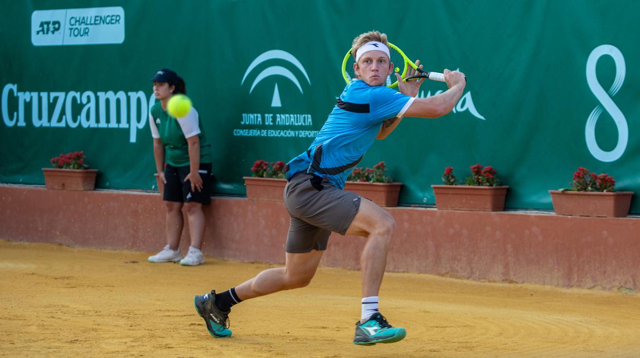 Alejandro Davidovich en la final de la LVII Copa Sevilla de Tenis