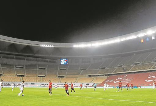 España goleó 6-0 a Alemania el pasado mes de noviembre en un estadio de la Cartuja sin asistentes