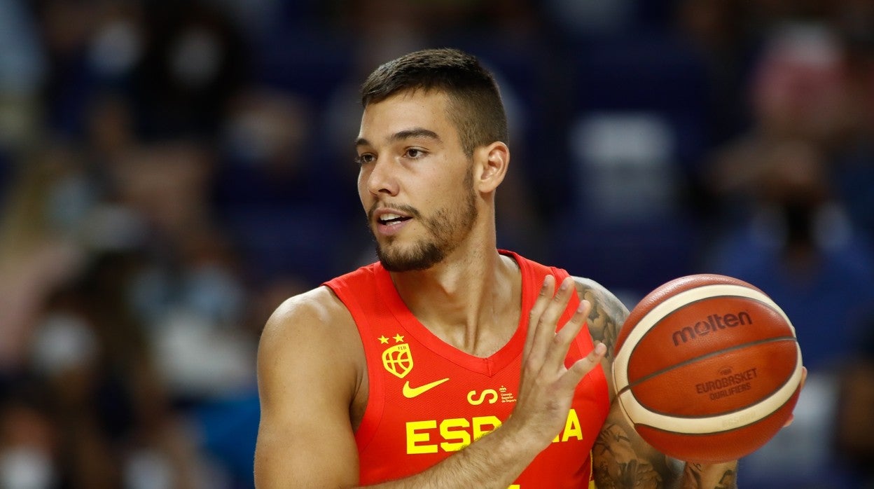 Willy Hernangómez, en uno de los últimos partidos con España