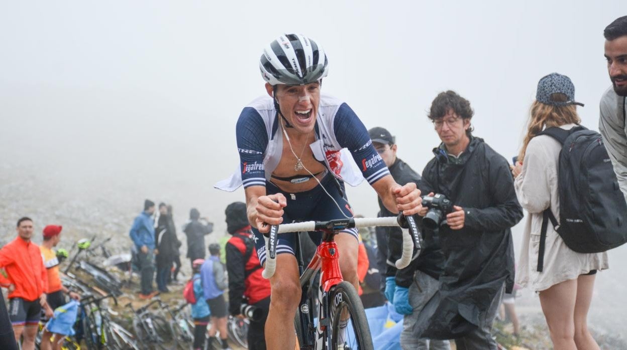 Juanpe López en las rampas del Gamoniteiru