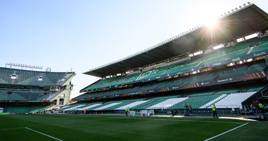 El estadio Benito Villamarín, escenario del derbi Betis - Sevilla