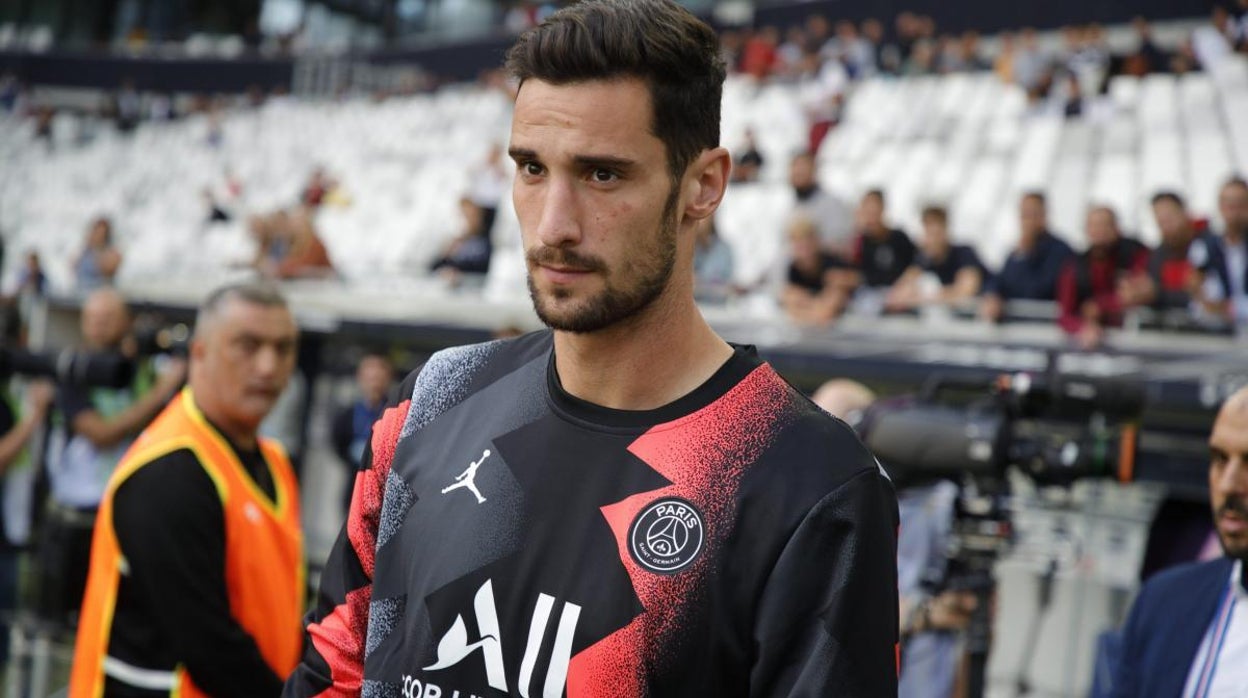 Sergio Rico, portero del PSG