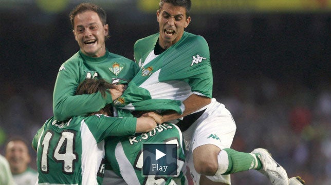 Aquel gol de Sobis que privó de una Liga al Barça y terminó salvando al Betis