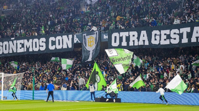 Varios grupos de animación no asistirán al Betis-Espanyol en señal de protesta