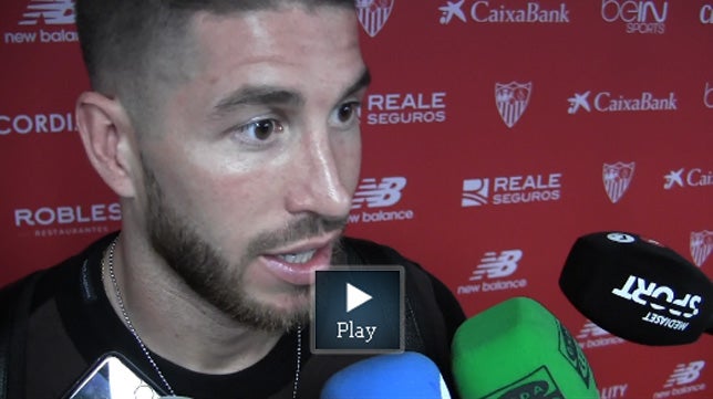 Ramos y los insultos: "Soy sevillista, meteré dos banderas en mi lápida, la del Sevilla y la del Madrid"