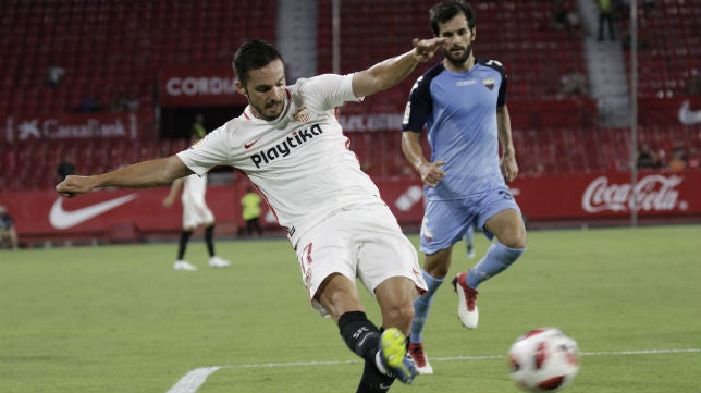 Sarabia sigue pidiendo en el césped su renovación