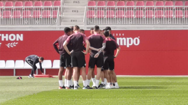 La charla de Lopetegui a los titulares ante el Cluj