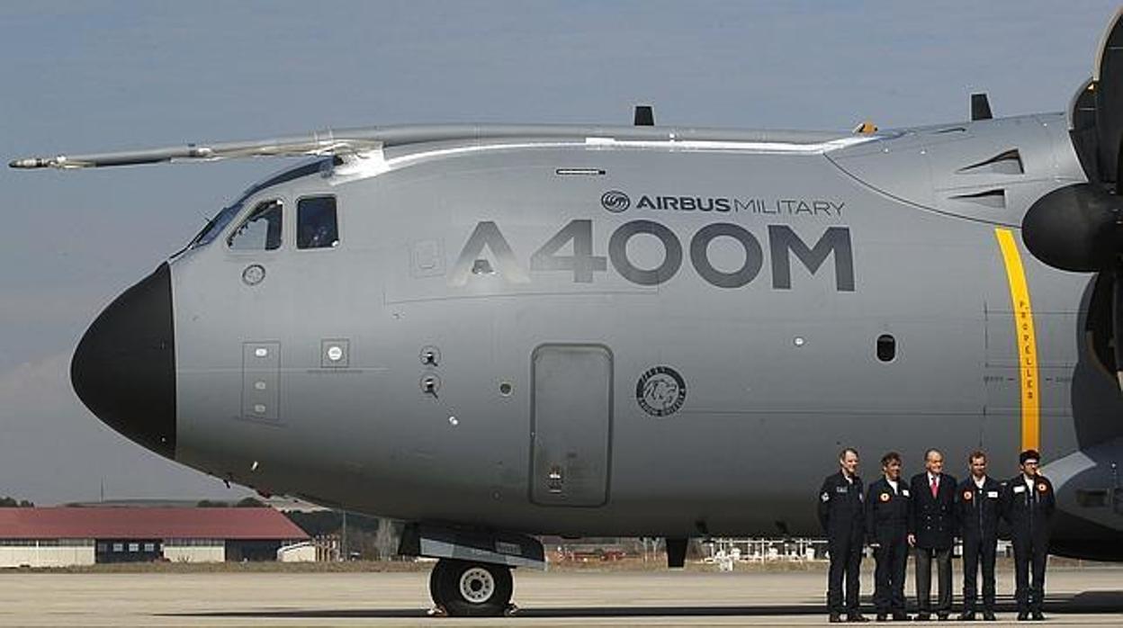 Un avión A400M