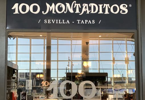 Tienda de 100 Montaditos que Restalia tendrá en Lagoh