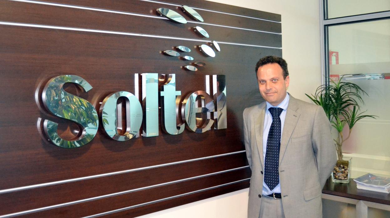 Julio Pérez, propietario y fundador de la tecnológica sevillana Soltel