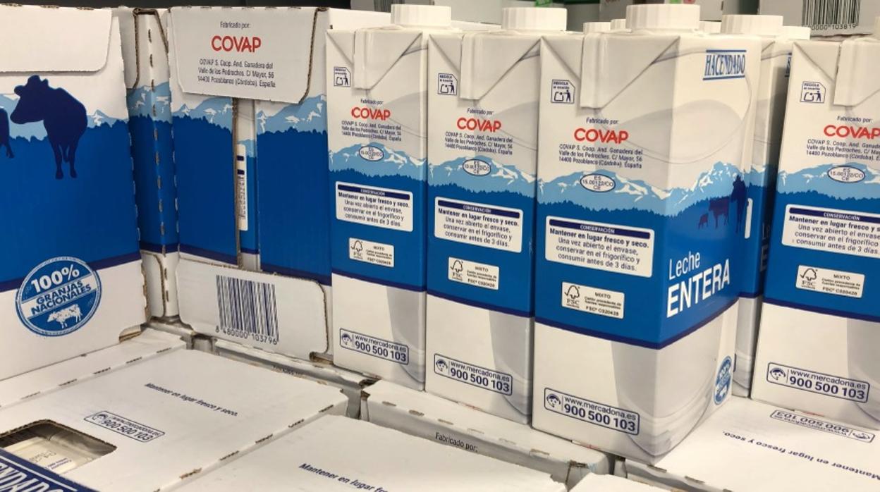 Envase especial de Covad para Mercadona