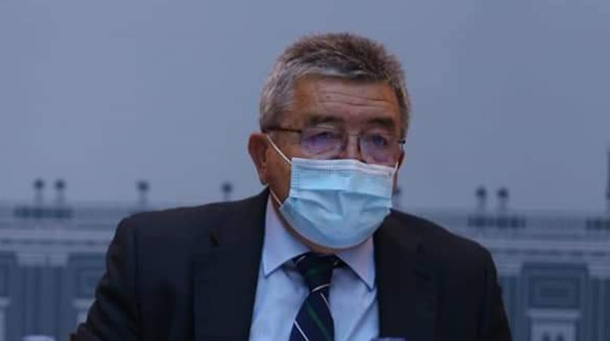 Juan Agulera, gerente de Gaesco, este miércoles en el desayuno empresarial organizado por el despacho de abogados Rull&amp;Asociados