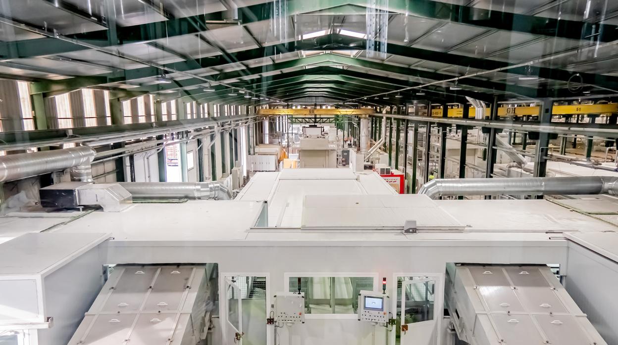 Centro de producción del grupo en Cantoria