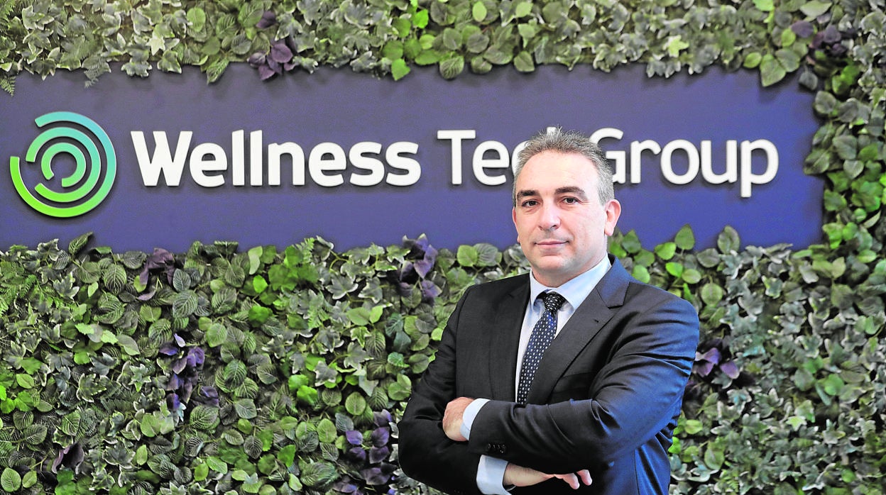 David García Ternero, fundador y CEO de Wellness Tech Group