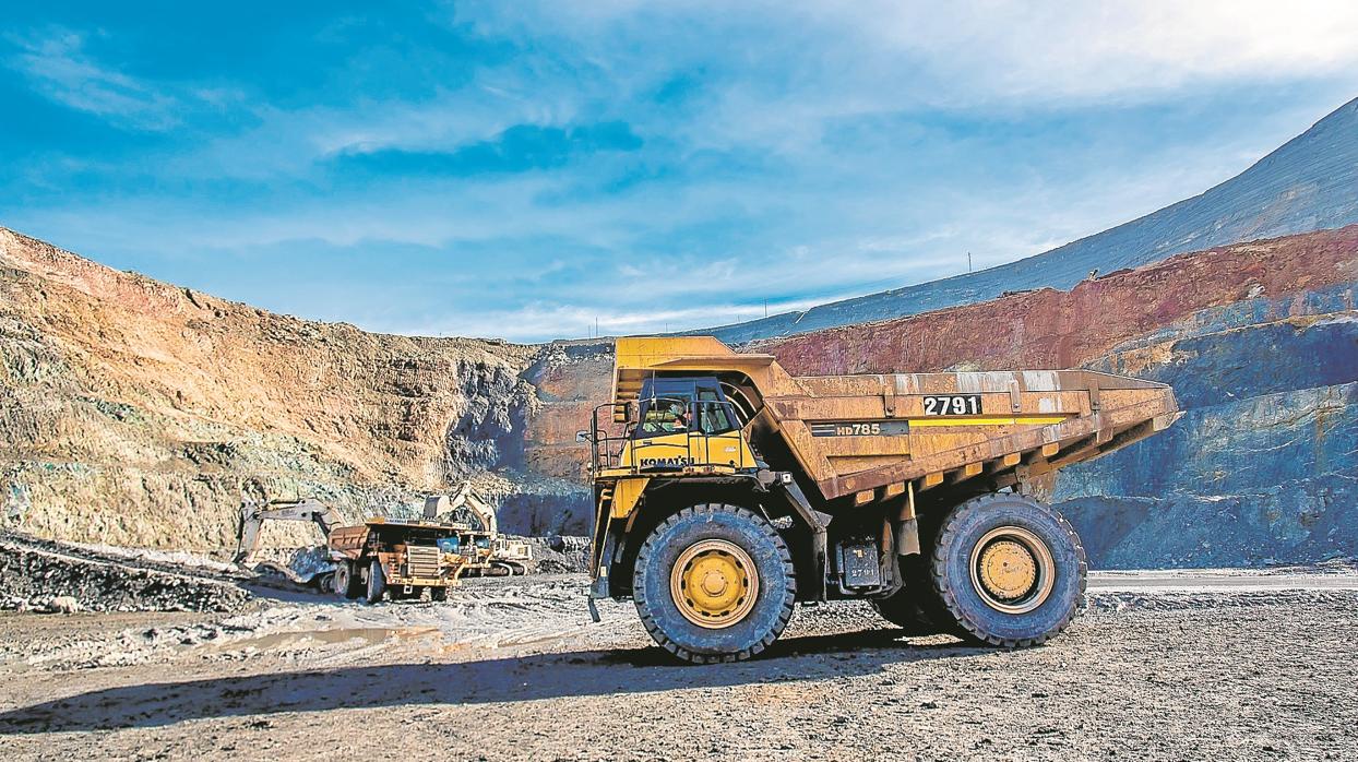 Imagen de la actividad de Cobre la Cruces en los municipios de Gerena, Salteras y Guillena
