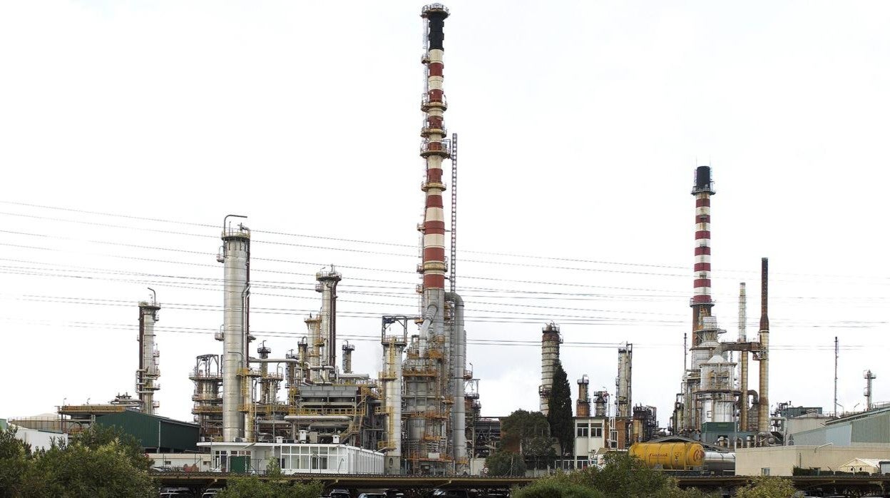 Refinería de Cepsa en San Roque