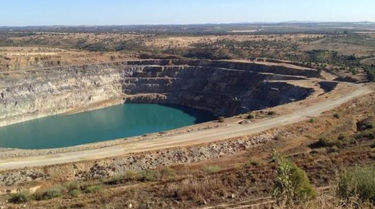 Imagen de la corta de Aznalcóllar