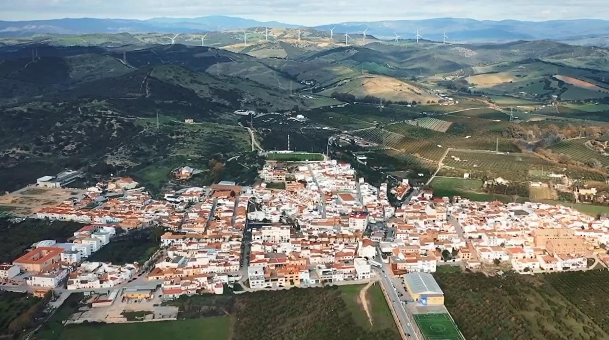 Parque eólico de Naturgy próximo a la localidad gaditana de San Martín del Tesorillo