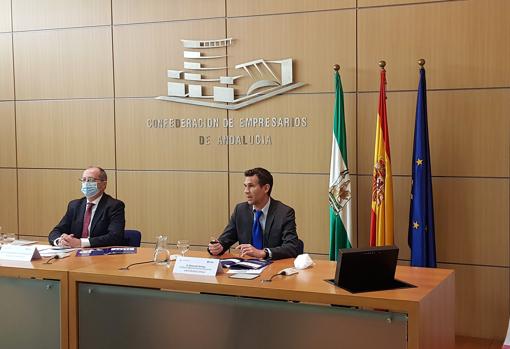 Presentación del informe en la sede de la CEA