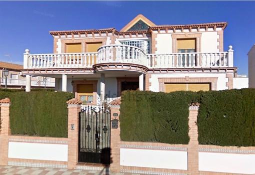 Exteriores del chalé en La Carolina