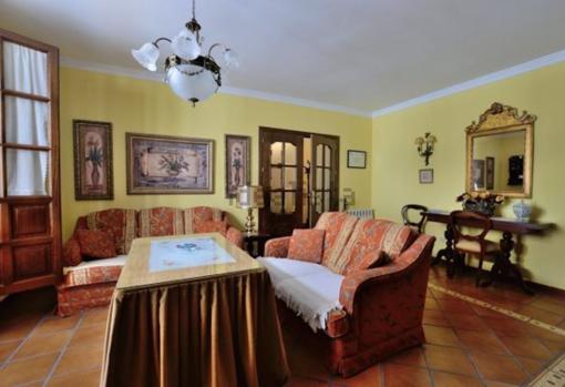 Salón del chalé en Ronda