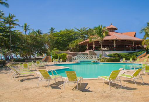 Una de las áreas de la casa club de Guavaberry para uso de jugadores del campo de golf y socios de la urbanización que construye Tomás Olivo en República Dominicana