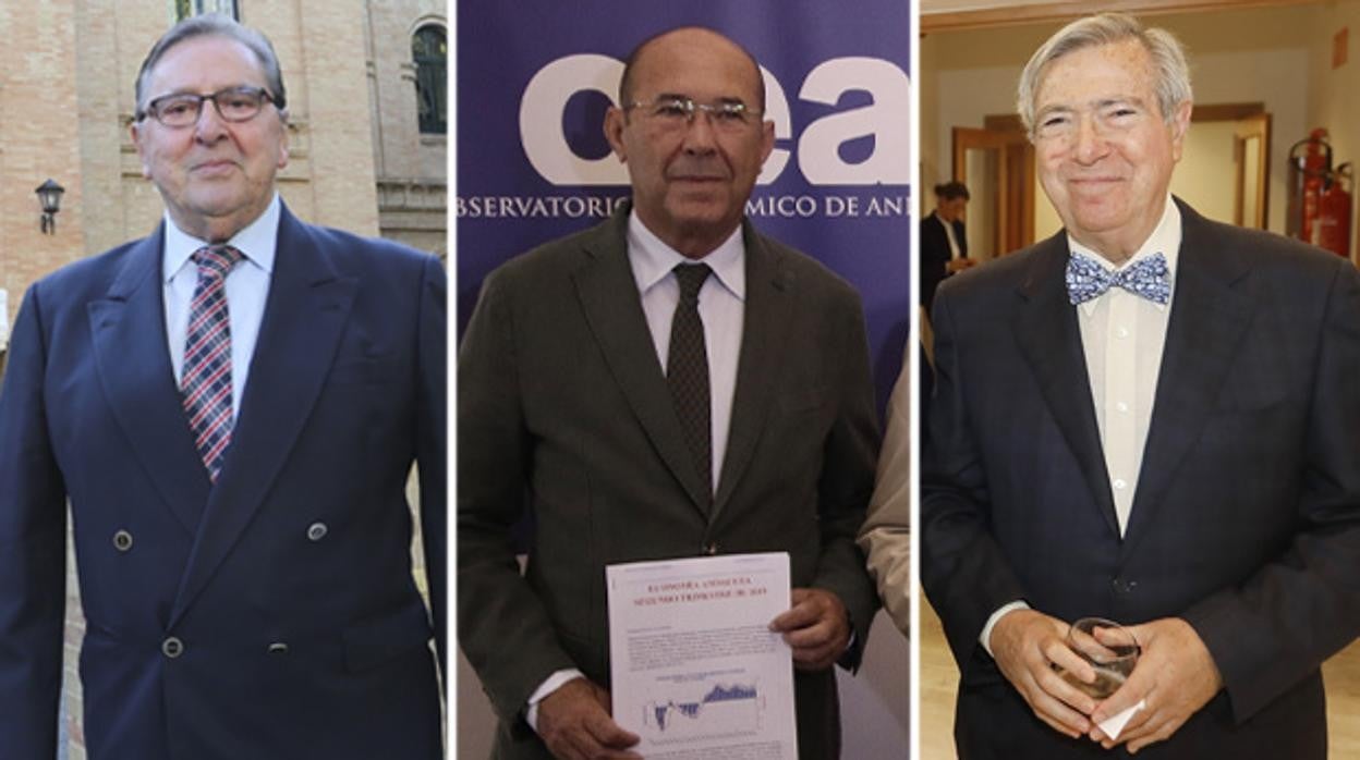 Fernando Faces, Francisco Ferraro y Manuel Ángel Martín