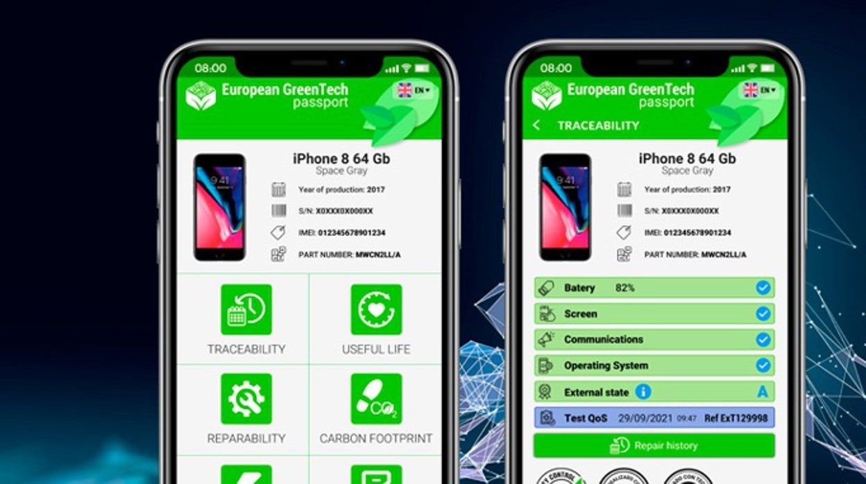 Pasaporte Verde Europeo para dispositivos electrónicos, que dará información sobre su trazabilidad, incluyendo las reparaciones a las que ha sido sometido