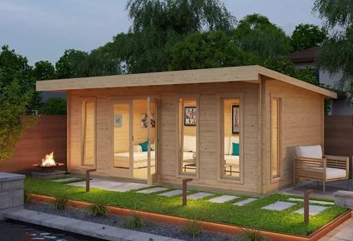 Aspecto exterior de la casa