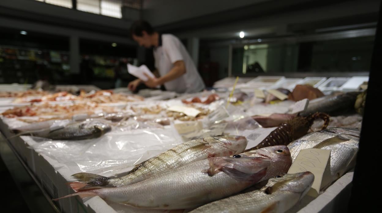 Pescadería de Castilleja de la Cuesta, en la provincia de Sevilla