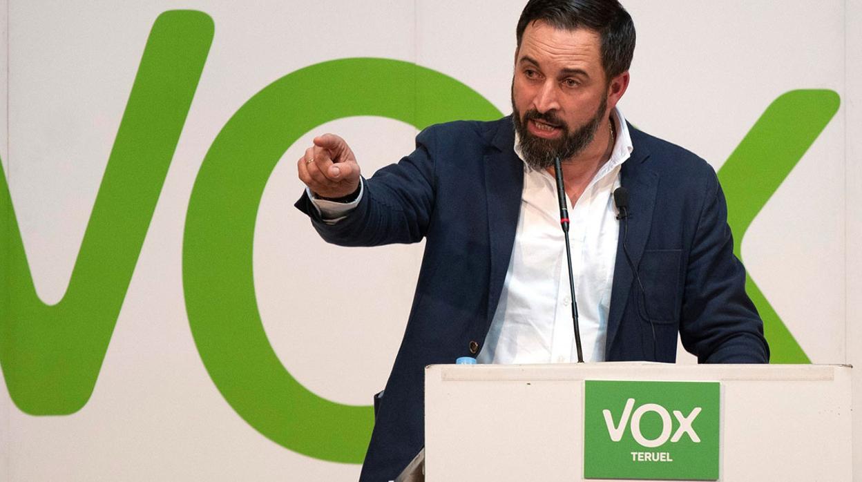 Santiago Abascal, en una imagen de archivo