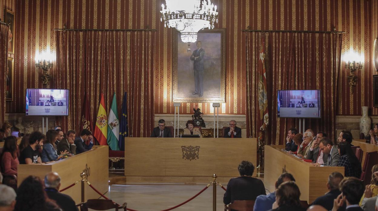 Pleno del Ayuntamiento de Sevilla