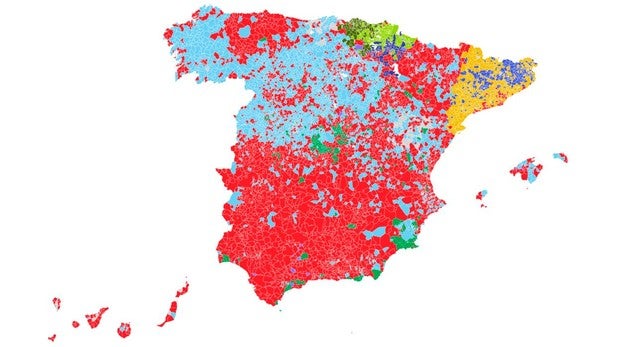 Cómo han votado los pueblos de Sevilla: Tres elecciones generales, tres partidos en el segundo puesto