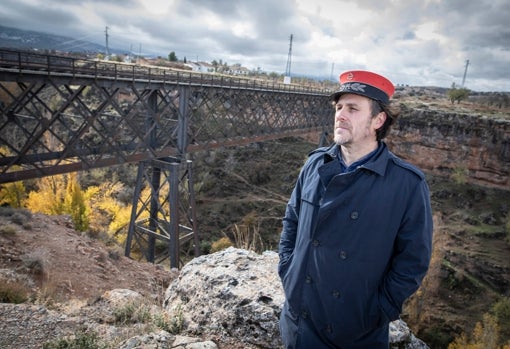 Antonio Martínez, de la Asociación de Amigos del Ferrocarril de Baza y Guadix