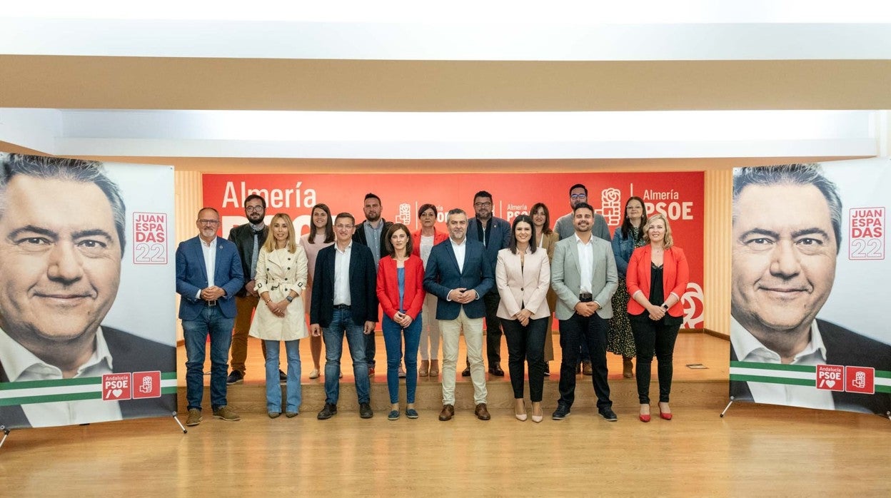 Lista del PSOE por Almería a las elecciones de Andalucía del 19J