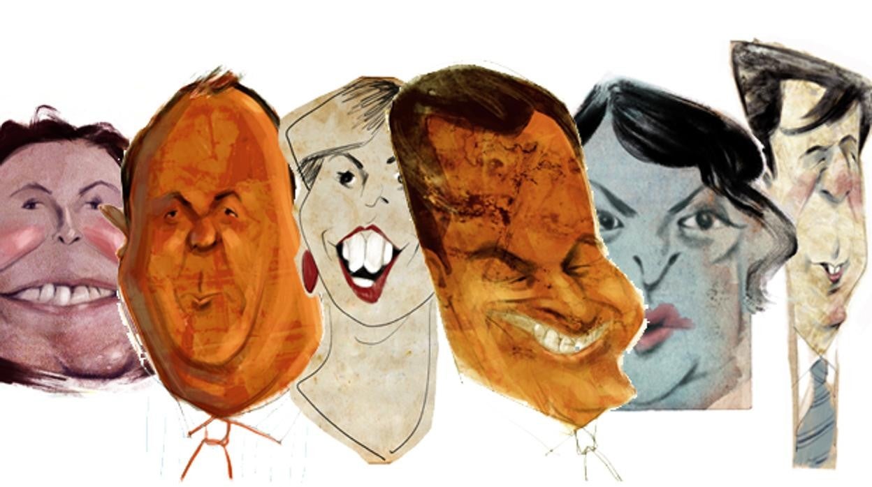 Estos son los candidatos a las elecciones del 19-J en Andalucía