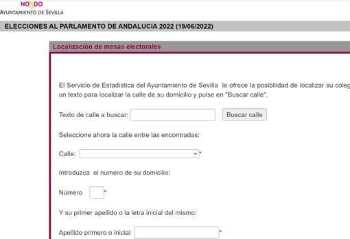 Captura de la web del Instituto Nacional de Estadística