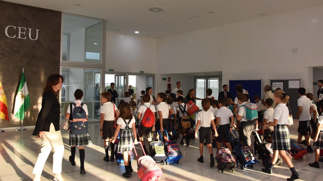 El Colegio CEU San Pablo Sevilla comienza el curso
con más de 1.000 alumnos matriculados