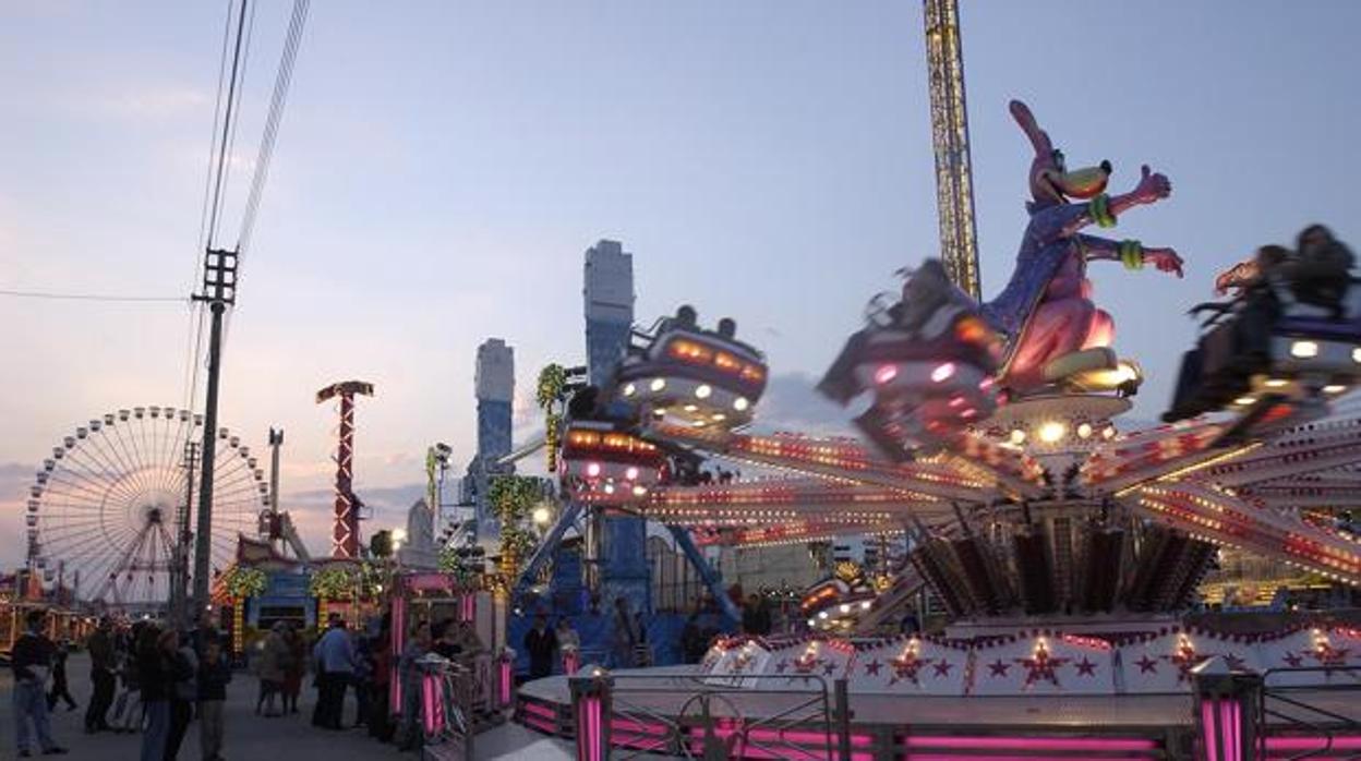 Calle del Infierno de la Feria de Abril de Sevilla